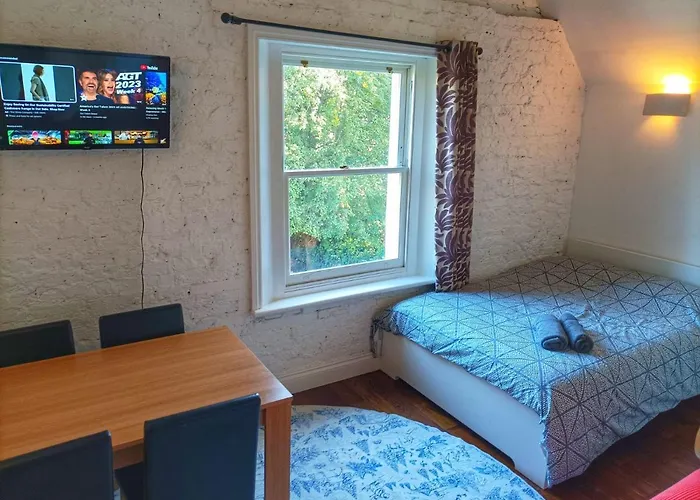 Mezzanine Style Studio Apartment 8